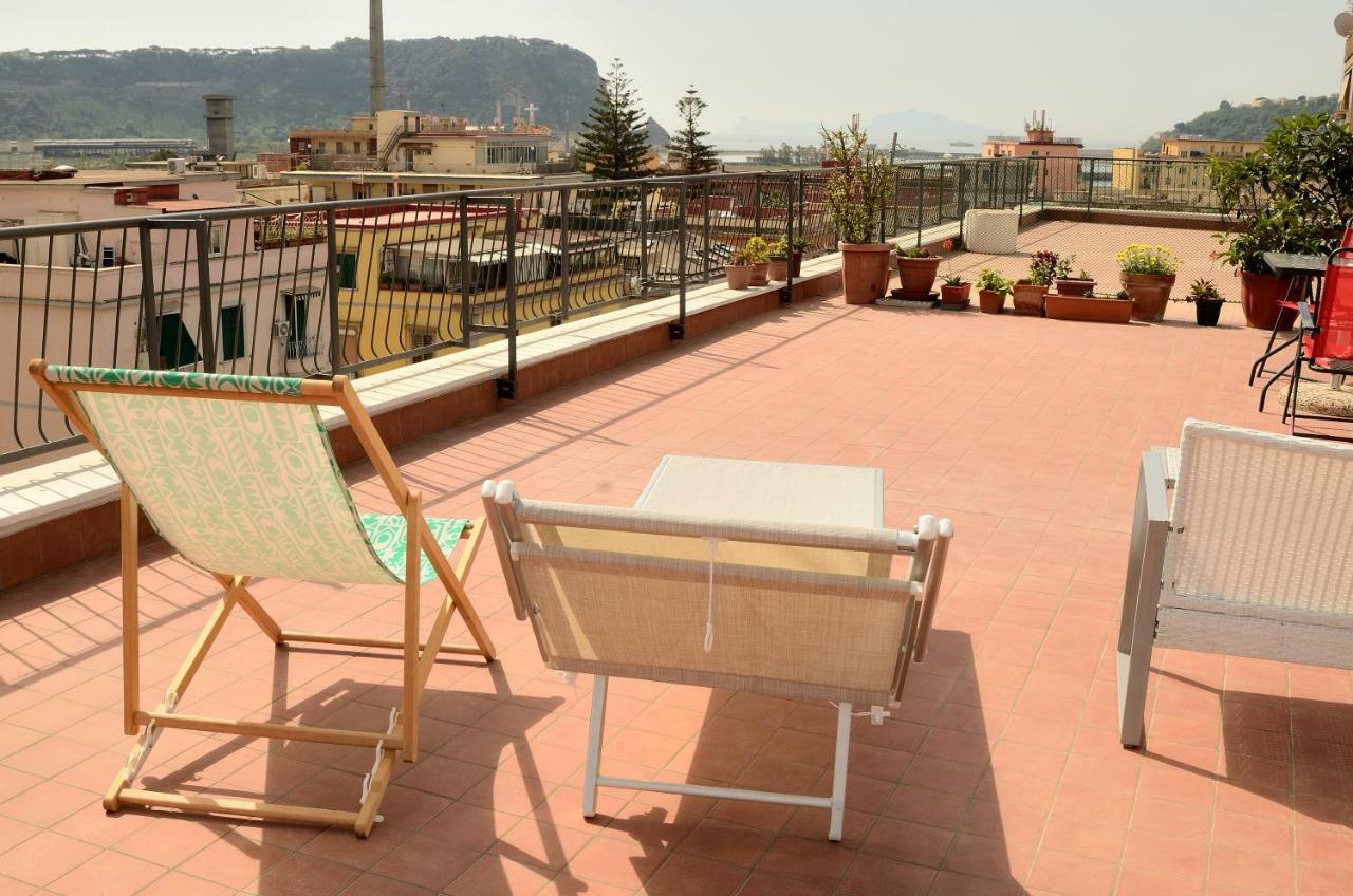 Apartmán Terrazza Eurialo Neapol Exteriér fotografie
